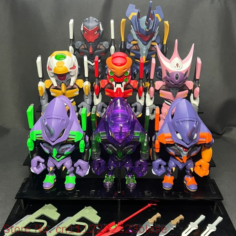 Model Kit Eva 02 - 반다이 EVA Qmsv-C 블라인드 박스 피규어