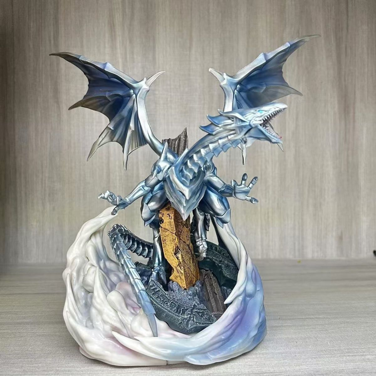 Model Kit Yugioh - 유기오 화이트 슬리퍼 스카이 드래곤 애니메이션