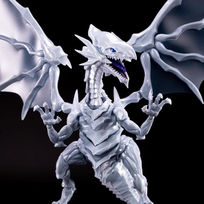 Model Kit Yugioh - 새로운 유기오 블루아이즈 화이트 드래곤 모델