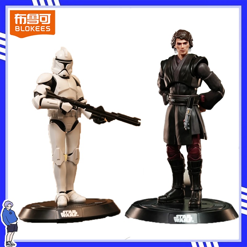 Model Kit Star Wars - 오리지널 블로키 스타워즈 챔피언 클래스 -