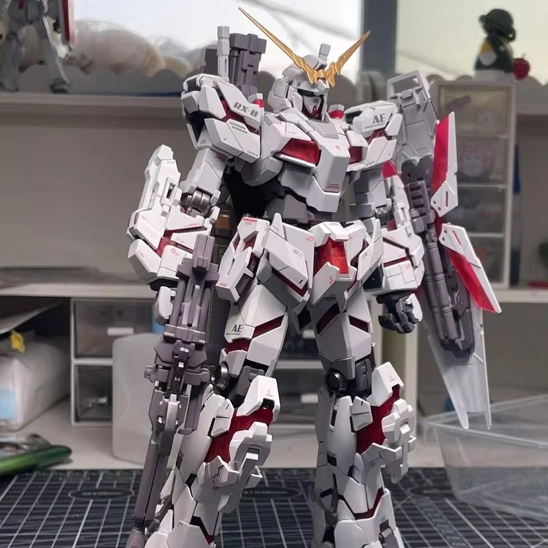 Model Kit Third Party - 재고 있음 Hg 1/144 Rx-0 유니콘