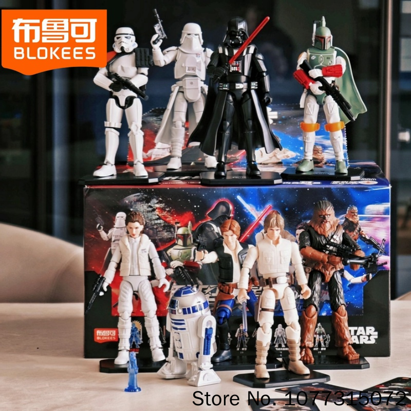 Model Kit Star Wars - 블로키즈 스타워즈 갤럭시 V2 블라인드 박스