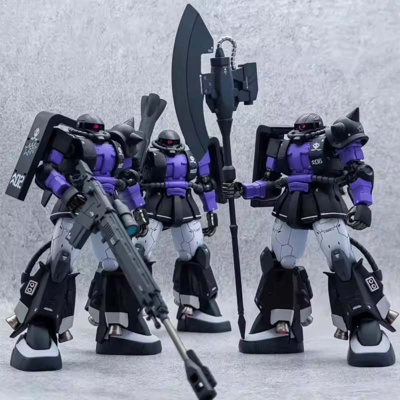 Model Kit Zeta Gundam - Sanrensei 블랙 자쿠 Hg 1/144 Gto