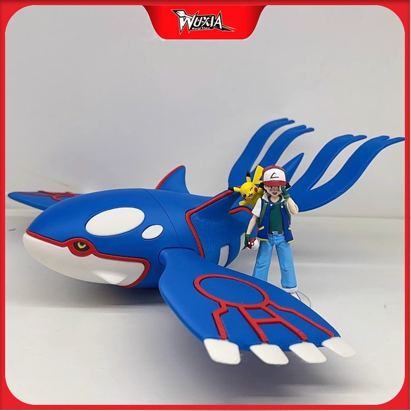 Model Kit Kyogre - 21cm 새로운 포켓몬 Kyogre 게임 주변기기