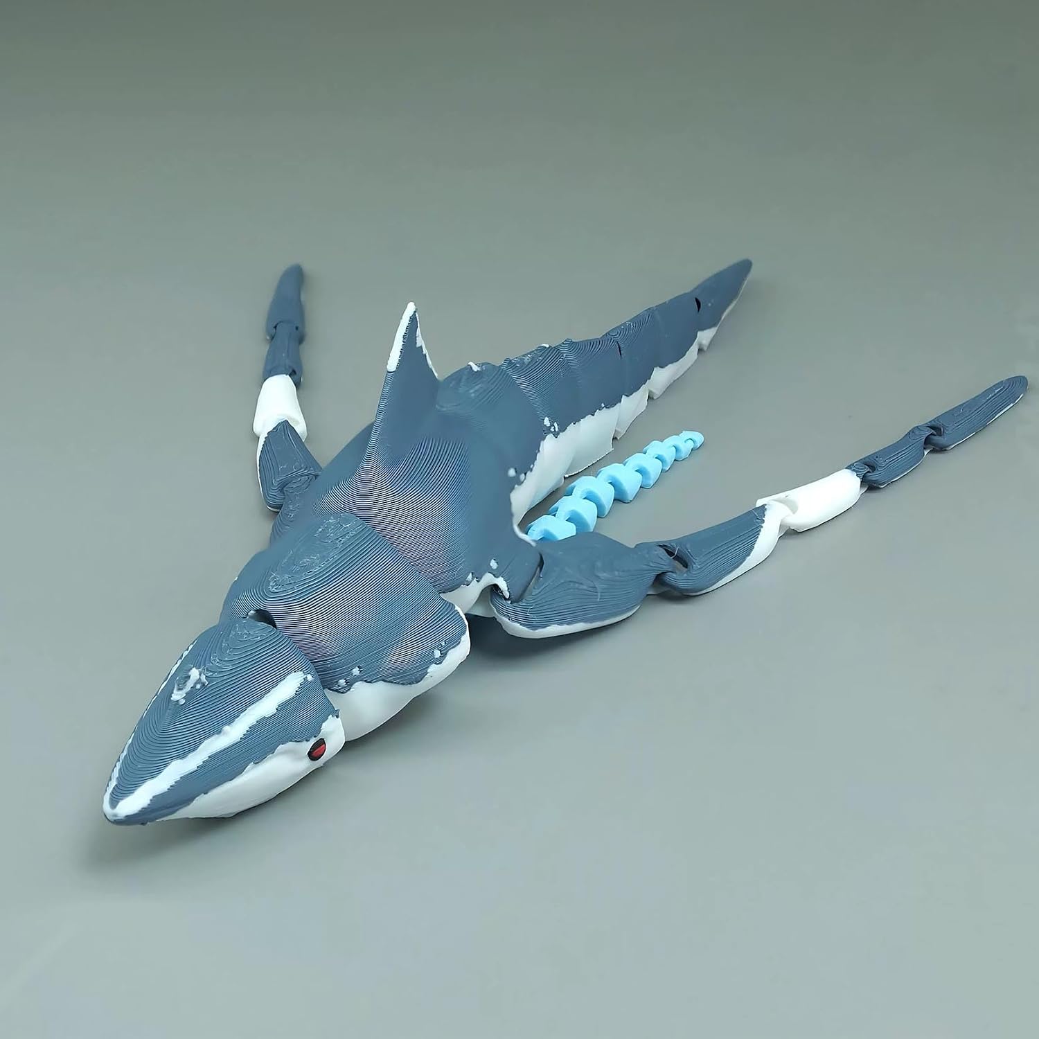 Model Kit Kyogre - 3D 프린팅된 관절형 모사사우루스 모형, 움직이는