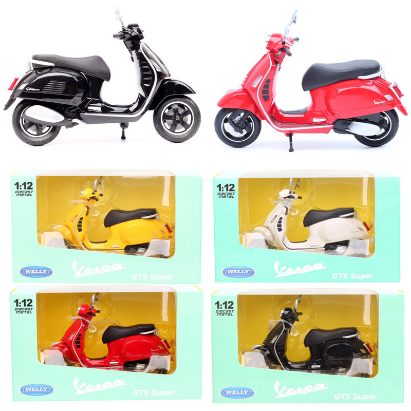 Model Kit Vespa - 웰리 1/12 스케일 2020 베스파 GTS