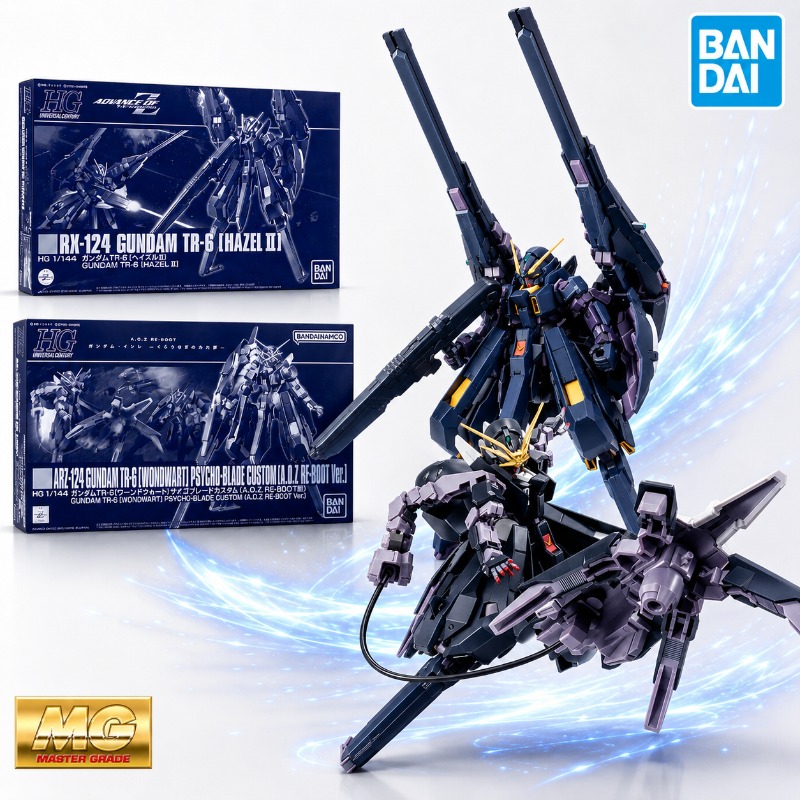 Model Kit Zeta Gundam - 반다이 오리지널 HGUC 1/144 건담 TR6