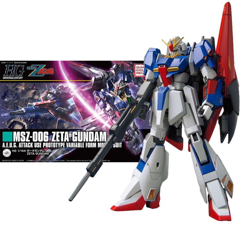 반다이 오리지널 HGUC 1/144 애니메이션 MSZ- - Model Kit Zeta Gundam 리뷰 및 가격