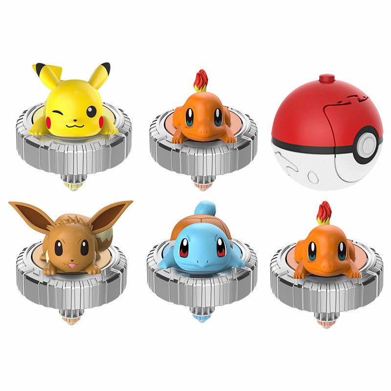 포켓몬 볼 배틀 자이로 스피닝 탑 피카츄 샤르맨더 스퀴 - Model Kit Eevee 리뷰 및 가격