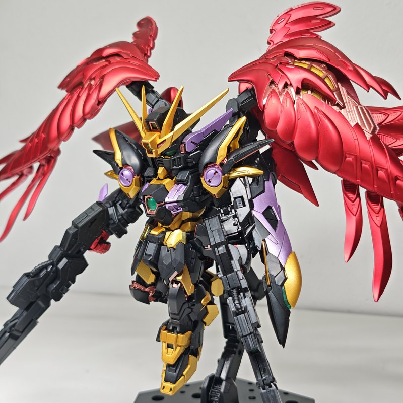 MGSD 윙 르로우 컬러 스킴 에어브러시 페인팅된 메카 - Model Kit Third Party 리뷰 및 가격