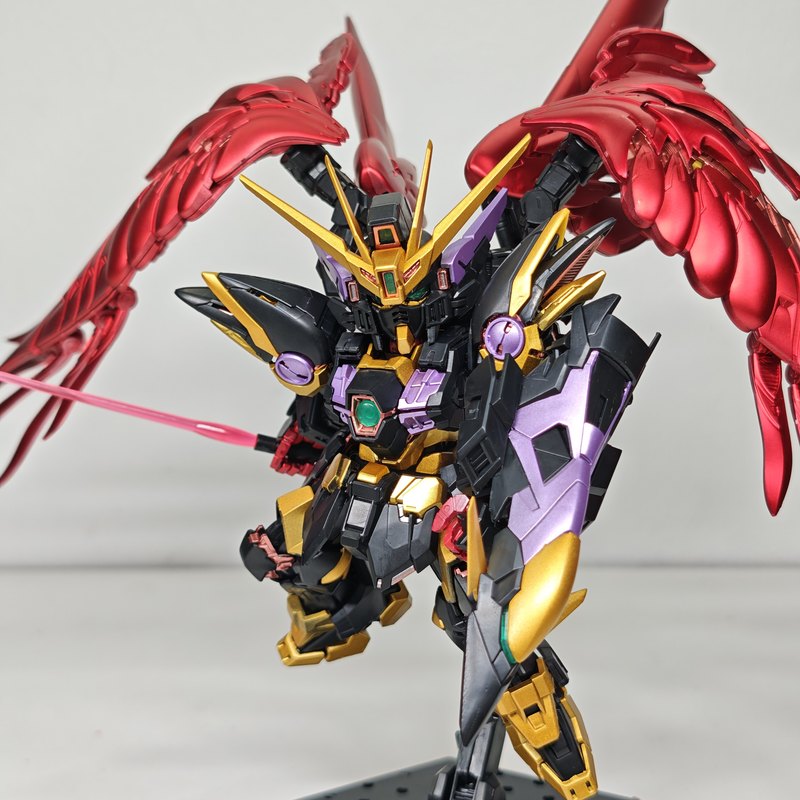 MGSD 윙 르로우 컬러 스킴 에어브러시 페인팅된 메카 - Model Kit Third Party 리뷰 및 가격
