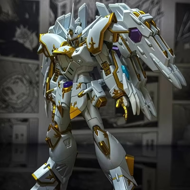 HG 1/144 가루다 블랙 나이트 팀 디바인 버드 라 - Model Kit Gurren Lagann 리뷰 및 가격