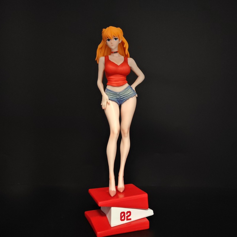 22cm EVA 아스카 랭글리 여름 캐주얼 버전 애니메 - Model Kit Eva 02 리뷰 및 가격