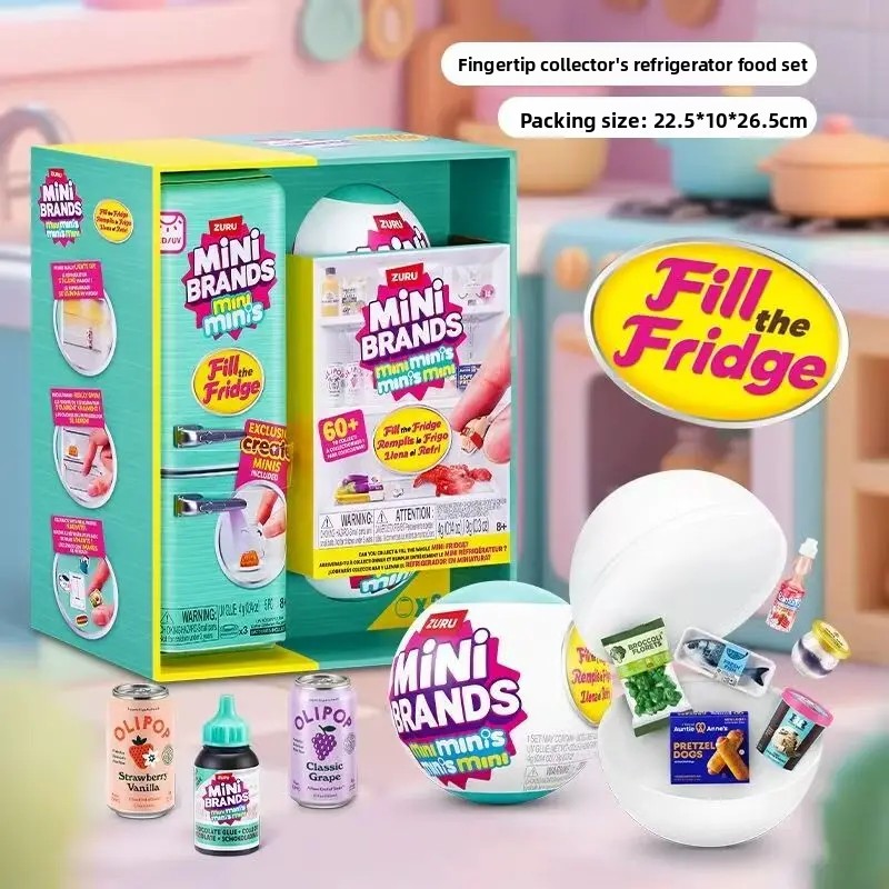 미니 브랜드 냉장고 블라인드 박스 미니어처 음식 수집용 - Model Kit Brand 리뷰 및 가격