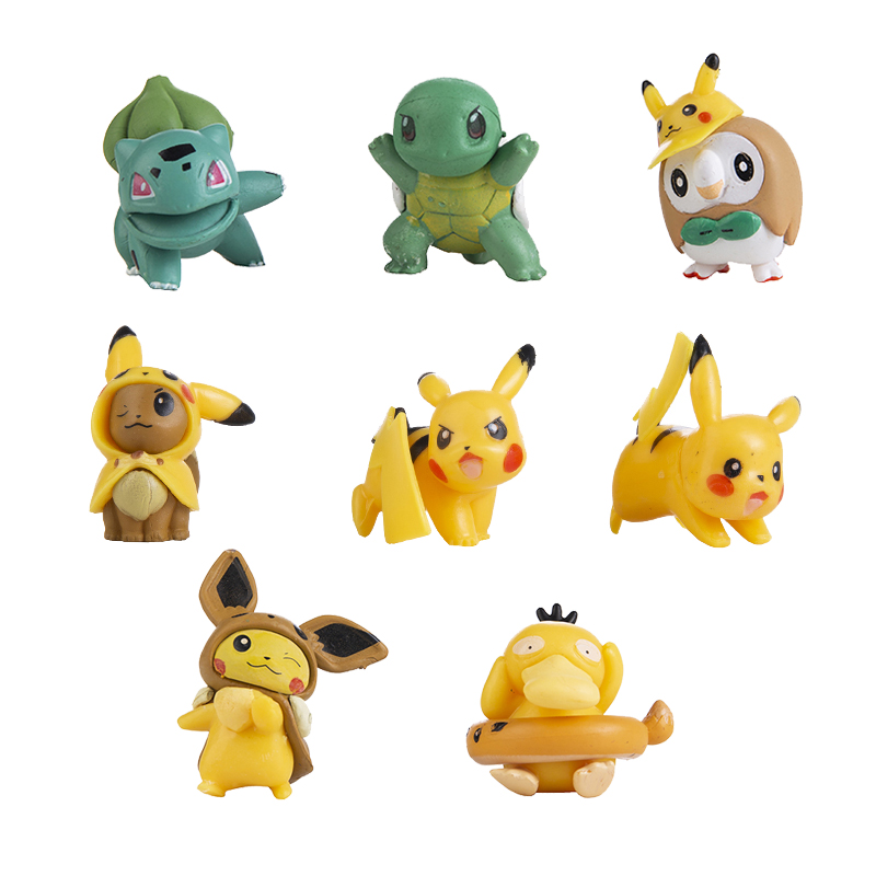 새로운 3-8CM 포켓몬 뜨거운 만화 영화 애니메이션  - Model Kit Eevee 리뷰 및 가격
