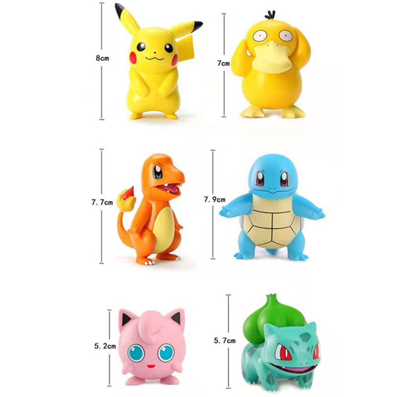 새로운 3-8CM 포켓몬 뜨거운 만화 영화 애니메이션  - Model Kit Eevee 리뷰 및 가격