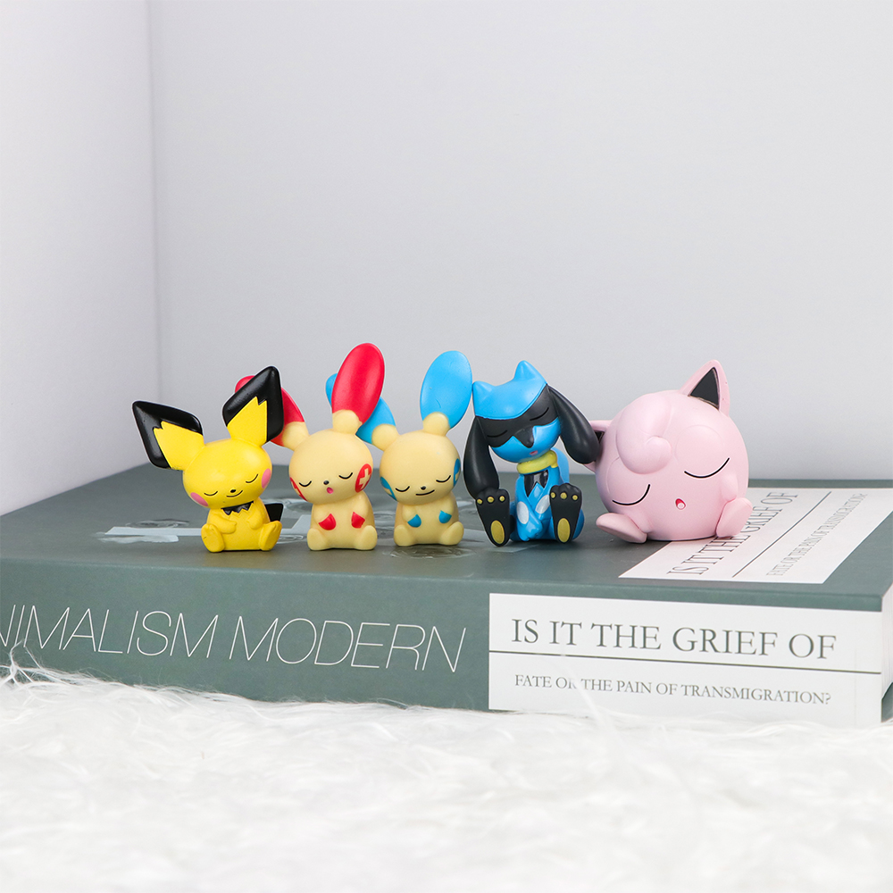 5개/세트 포켓몬 마우스홀드 타츠기리 피규어 장난감 슬 - Model Kit Eevee 리뷰 및 가격