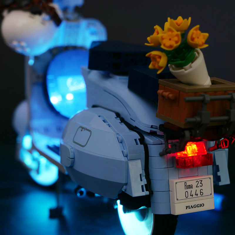 레고 10298 로마 홀리데이 베스파 125 램프 아이 - Model Kit Vespa 리뷰 및 가격