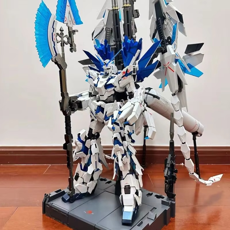 재고 있음 Hg 1/144 Rx-0 유니콘 디스트로이어 - Model Kit Third Party 리뷰 및 가격