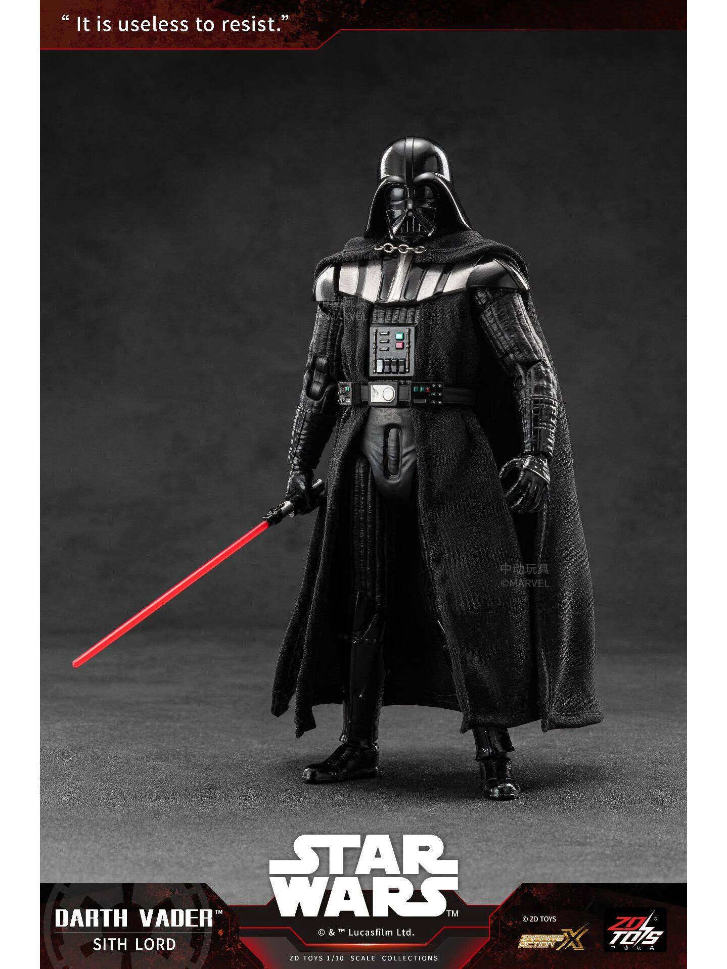 ZD 토이즈 스타워즈 1/10 스케일 가동 피규어 다스 - Model Kit Star Wars 리뷰 및 가격