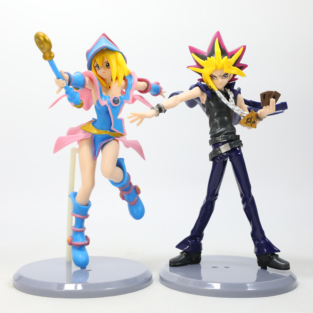 애니메이션 유희왕! 액션 피규어 무토 유기 블랙 매지션 - Model Kit Yugioh 리뷰 및 가격