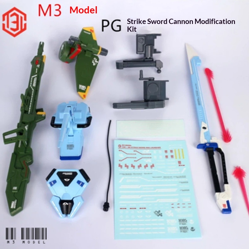 M3 모델 Pg 1/60 스트라이크 건담 소드 캐논 듀 - Model Kit Third Party 리뷰 및 가격