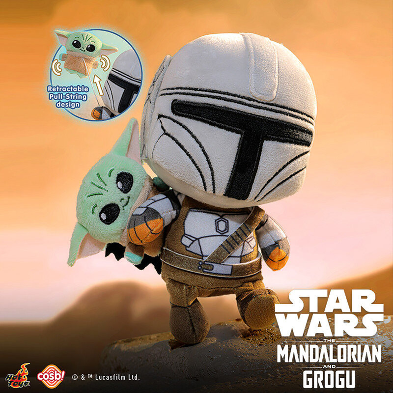 핫토이즈 스타워즈 만달로리안과 그로그 코스비 플러시 펜 - Model Kit Star Wars 리뷰 및 가격