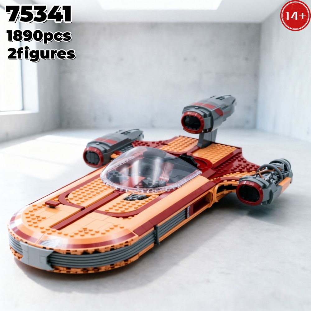 재고 있음 우주 전투 1890pcs 갤럭시 랜드스피더  - Model Kit Star Wars 리뷰 및 가격