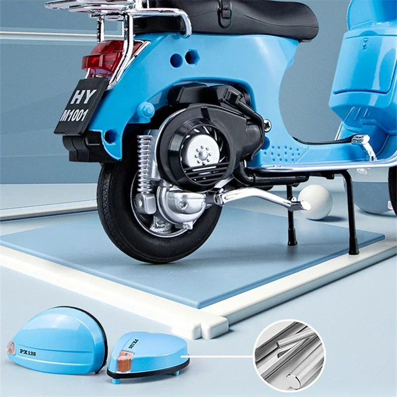 1:10 PX125 합금 레저 오토바이 모델 다이캐스트 - Model Kit Vespa 리뷰 및 가격