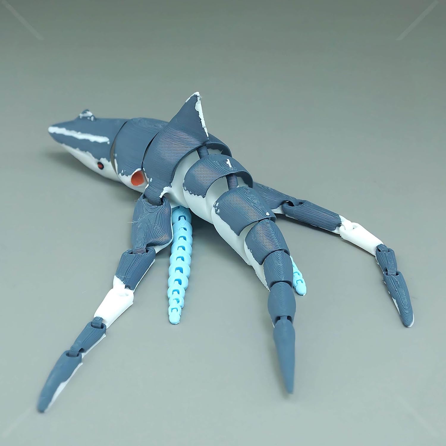 3D 프린팅된 관절형 모사사우루스 모형, 움직이는 관절 - Model Kit Kyogre 리뷰 및 가격