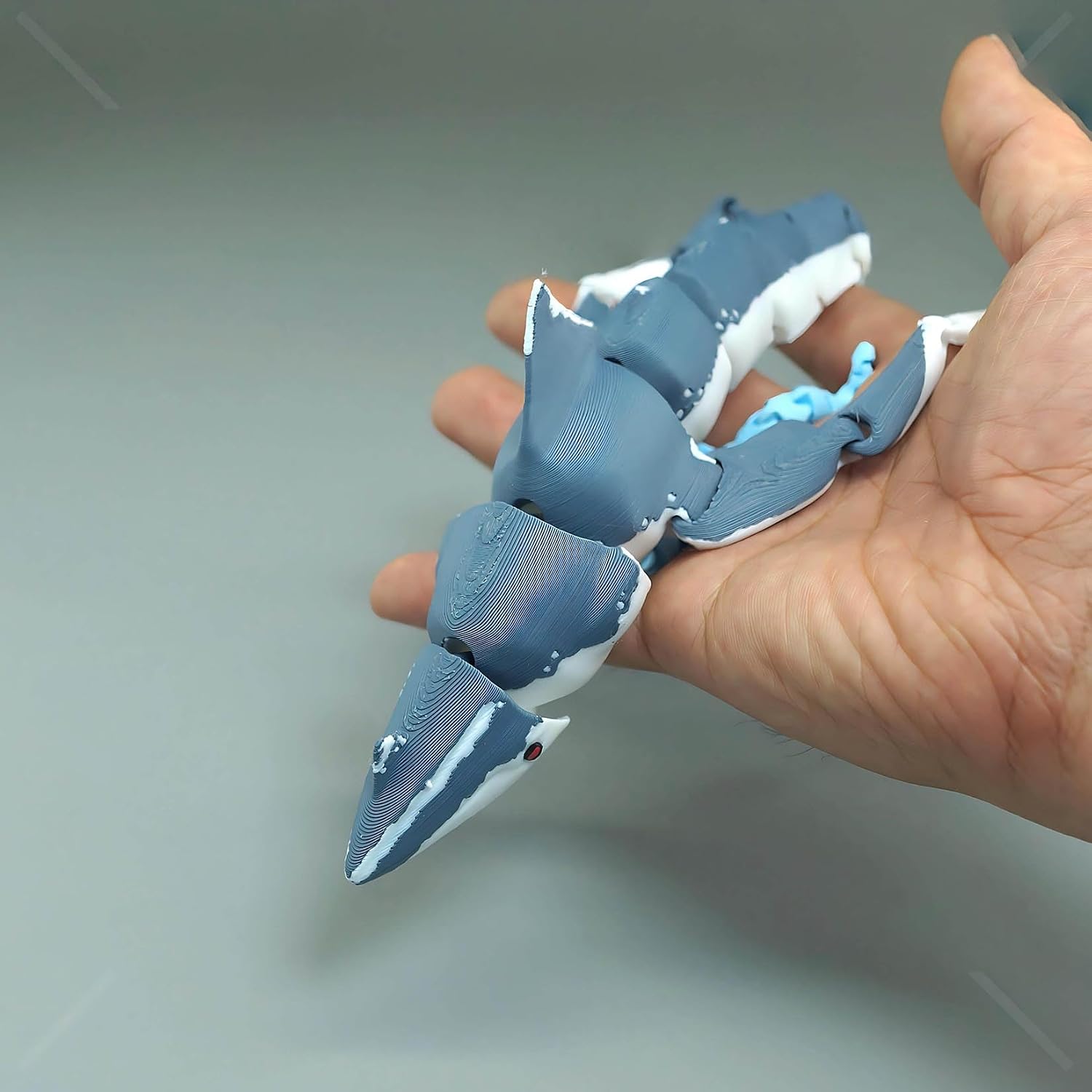 3D 프린팅된 관절형 모사사우루스 모형, 움직이는 관절 - Model Kit Kyogre 리뷰 및 가격