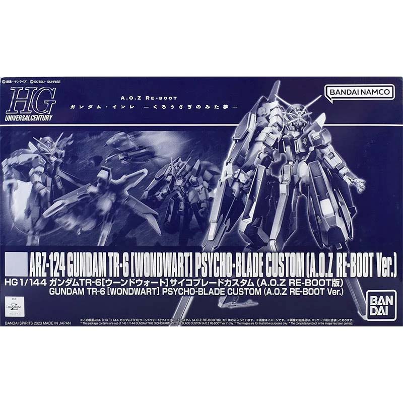 반다이 오리지널 HGUC 1/144 건담 TR6 웬드와 - Model Kit Zeta Gundam 리뷰 및 가격